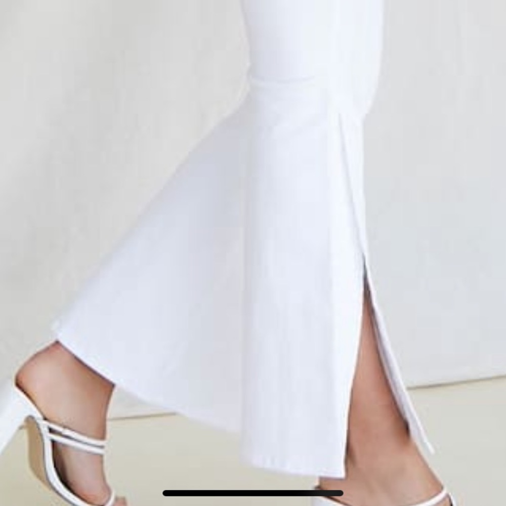 Brand New Forever 21 White Flare Jeans